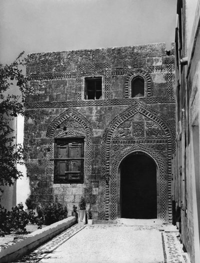 An Old House in Lindos, Rhodes by Unbekannt Unbekannt